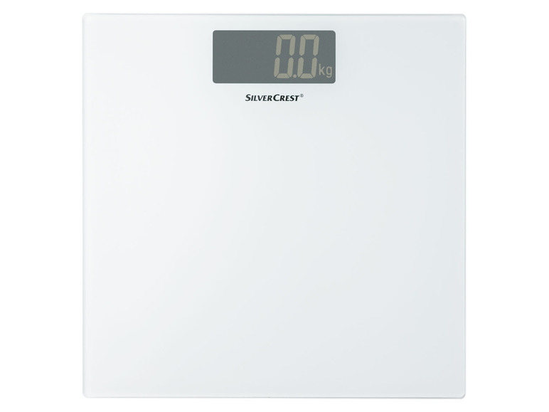 SILVERCREST® PERSONAL CARE Personenwaage, Slim Design, aus Glas Heißer Verkauf