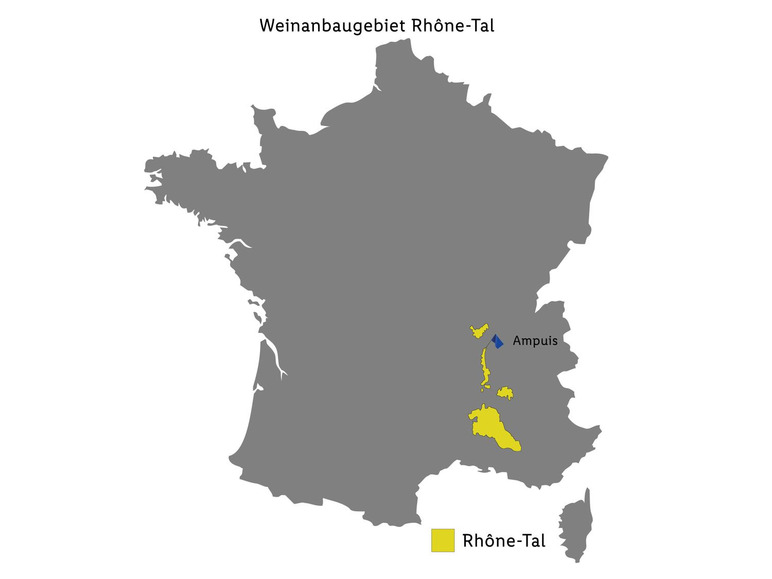 Côtes du Rhône Villages AOP trocken, Rotwein 2022 Nur noch ein Tag übrig
