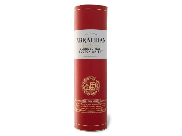 Abrachan Blended Malt Scotch Whisky 16 Jahre mit Geschenkbox 45% Vol 50% Rabatt mit kostenlosem Versand