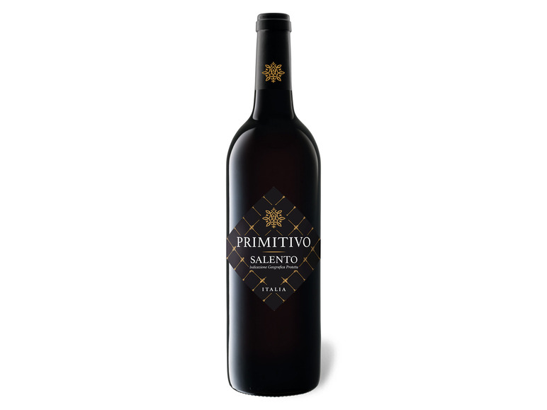 Primitivo Salento IGP trocken, Rotwein 2022 zollfrei