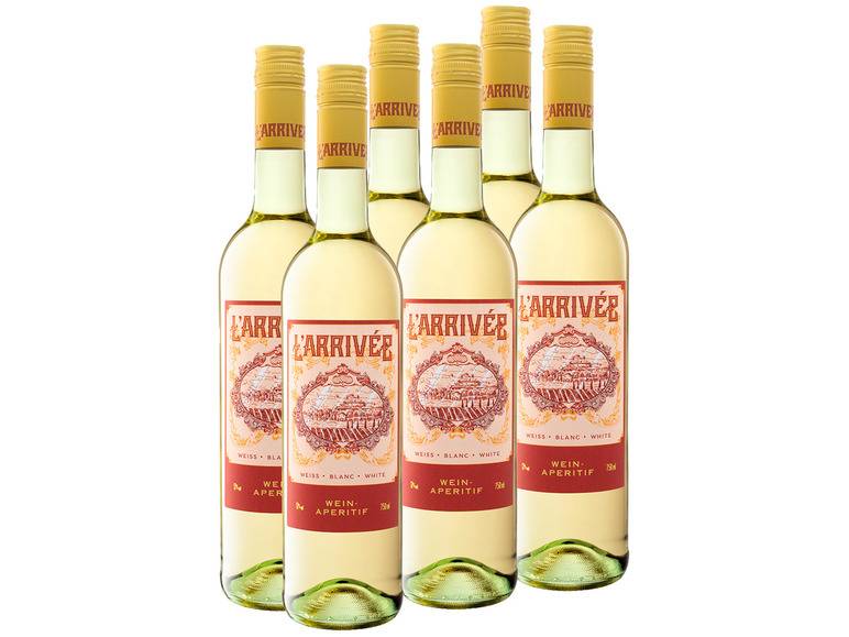 6 x 0,75-l-Flasche L´arrivée blanc 17% Vol Outlet