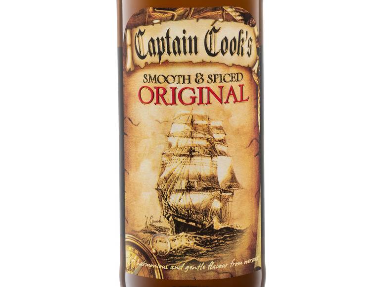 JAMES COOK Captain Cook´s Smooth & Spiced (Rum-Basis) 35% Vol Angebote