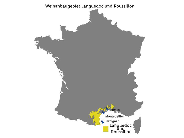 Le Rocher de Saint-Victor Picpoul de Pinet AOP trocken, Weißwein 2022 im Angebot