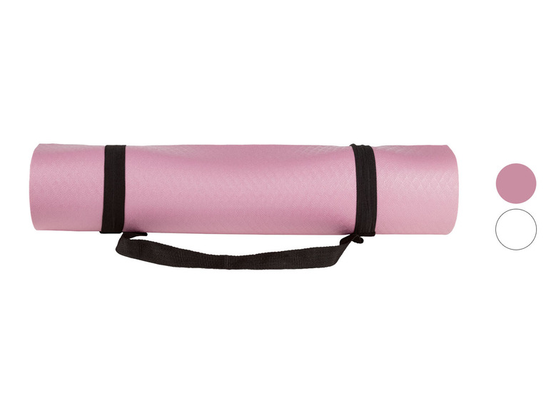 CRIVIT Yogamatte 180 x 60 cm, mit Tragegurt Versandkostenfrei
