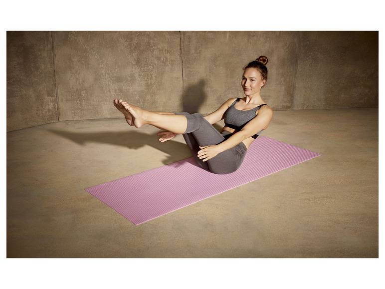 CRIVIT Yogamatte 180 x 60 cm, mit Tragegurt Versandkostenfrei