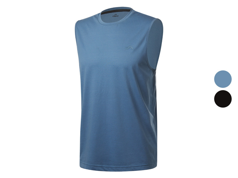 CRIVIT Herren Tanktop, schnelltrocknend und feuchtigkeitsableitend Preisnachlass