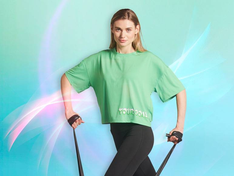 CRIVIT Damen Funktionsshirt mit dynamischer Kühltechnologie Saisonschlussverkauf
