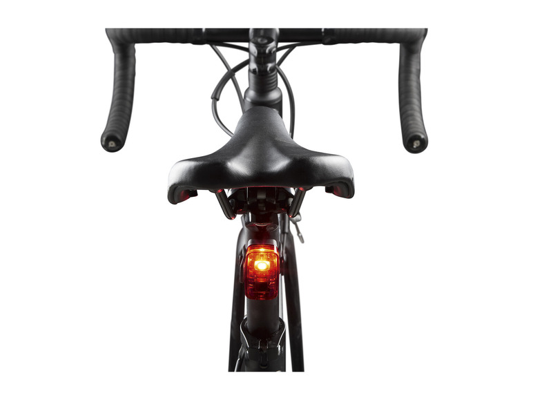 CRIVIT LED-Fahrradleuchten-Set, selbstabblendend Black Friday