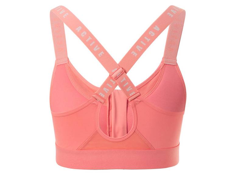 CRIVIT Damen Sportbustier, High-Level, mit Mesh-Einsätzen Top Angebot