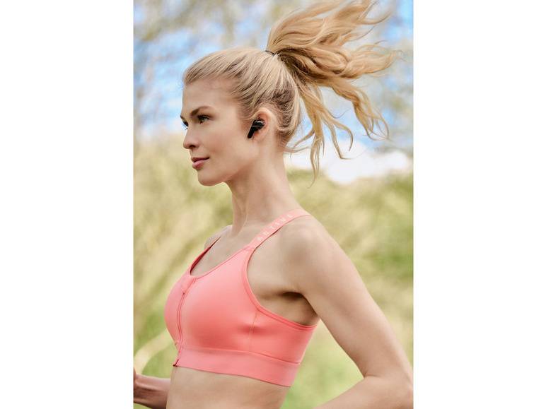 CRIVIT Damen Sportbustier, High-Level, mit Mesh-Einsätzen Top Angebot