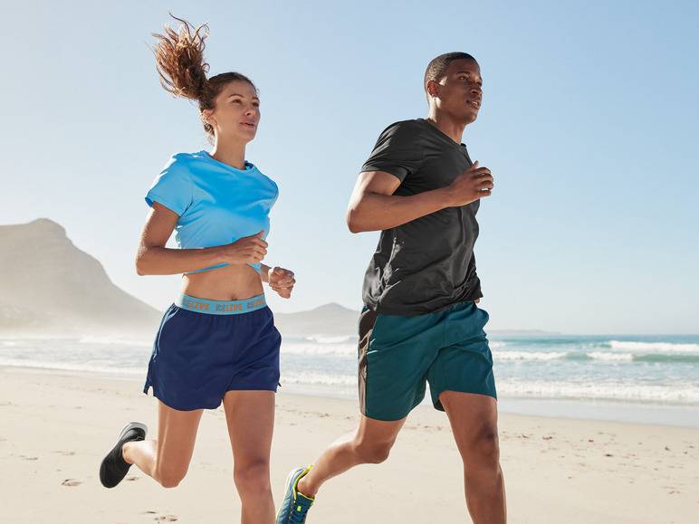 CRIVIT Damen Funktionsshorts mit seitlichen Eingriffstaschen Neueste Mode