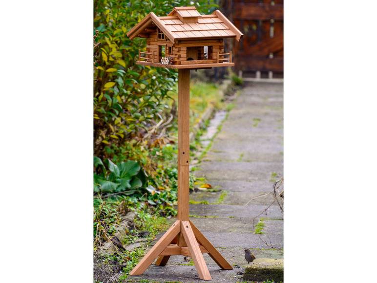 dobar Vogelfutterhaus »Tirol«, inkl. Standfuß, H 117 cm, aus Holz Riesige Ersparnisse