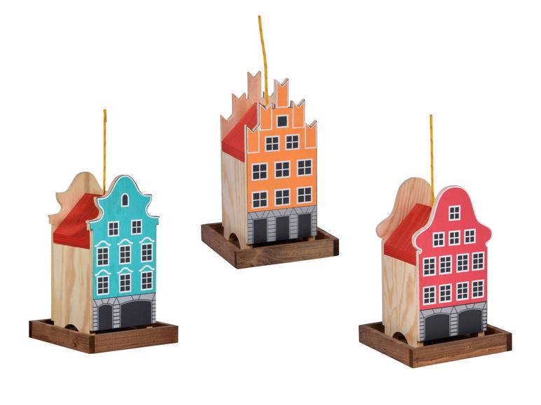 dobar Deko-Vogelhaus »Münster«, 19 x 19 x 30 cm, aus Holz VIP-Rabatte
