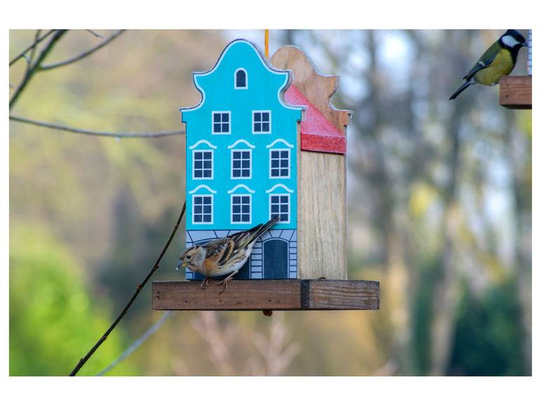 dobar Deko-Vogelhaus »Münster«, 19 x 19 x 30 cm, aus Holz VIP-Rabatte