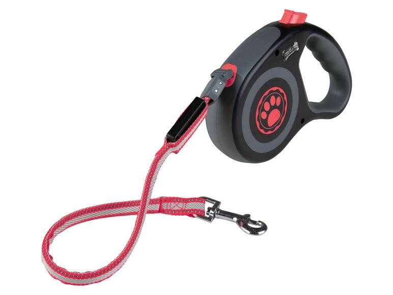 zoofari® Ausziehleine LED, 3 Leuchtfunktionen Sonderangebot der Fabrik