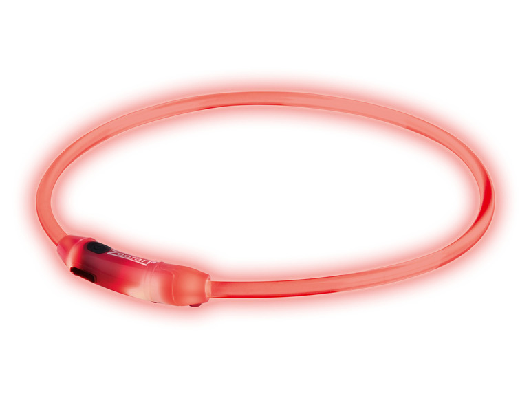 zoofari® LED-Leuchtschlauch Hundehalsband, mit 3 Leuchtfunktionen Black Friday Preise