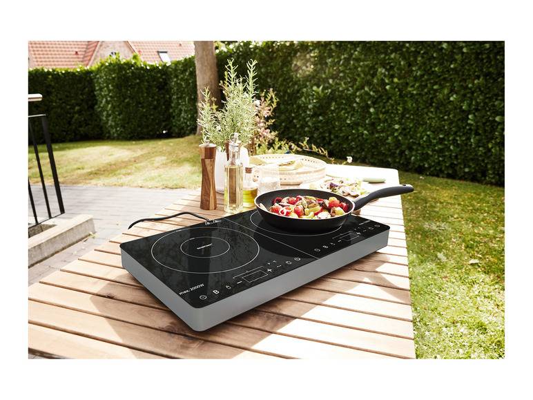 SILVERCREST® KITCHEN TOOLS Doppelinduktionskochplatte »SDI 3500 E1« VIP-Rabatte