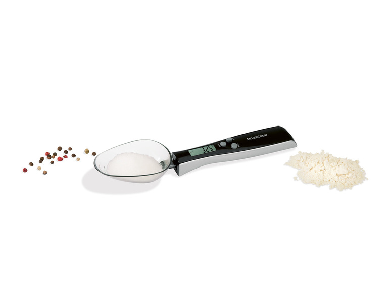 SILVERCREST® KITCHEN TOOLS Digitale Löffelwaage, spülmaschinengeeignet Sonderangebot der Fabrik