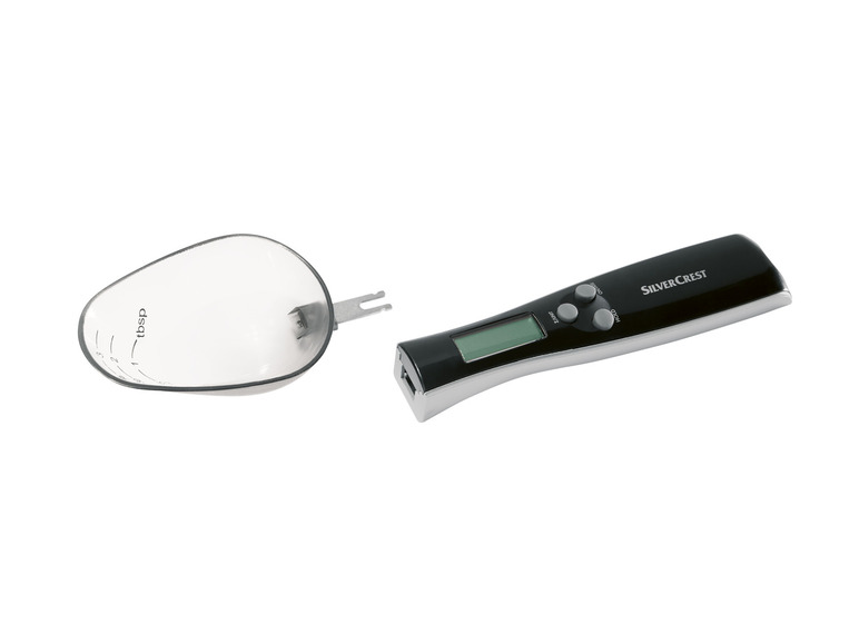SILVERCREST® KITCHEN TOOLS Digitale Löffelwaage, spülmaschinengeeignet Sonderangebot der Fabrik
