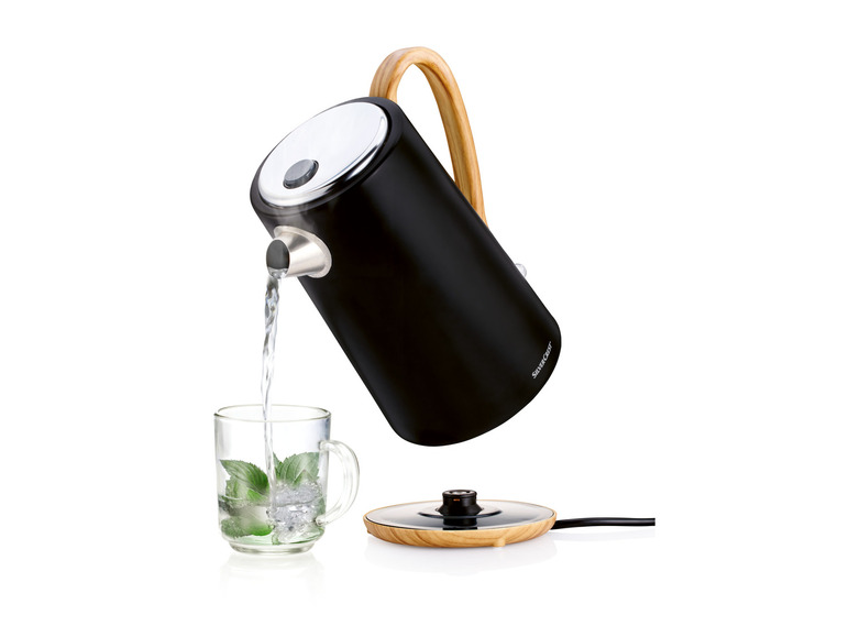 SILVERCREST® KITCHEN TOOLS Wasserkocher SWKH 3000 B2, mit 360°-Drehsockel Vierteljährliche Förderung