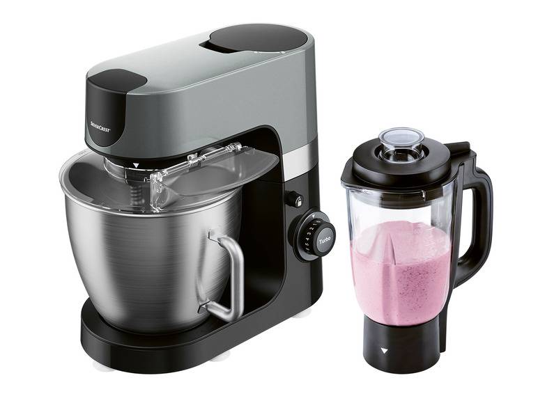 SILVERCREST® KITCHEN TOOLS Profi-Küchenmaschine »SKMP 1300 D3«, 1300 W Auslauf