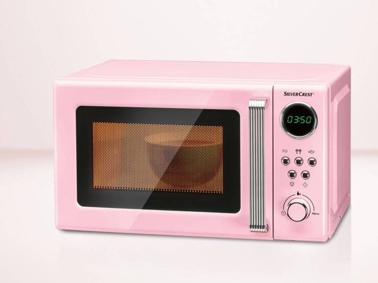 SILVERCREST® KITCHEN TOOLS Mikrowelle »SMWC 700 C1«, 17l, 700 W rosa Fabrik Onlineshop