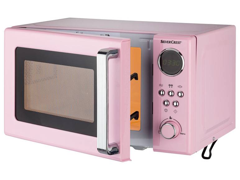 SILVERCREST® KITCHEN TOOLS Mikrowelle »SMWC 700 C1«, 17l, 700 W rosa Fabrik Onlineshop