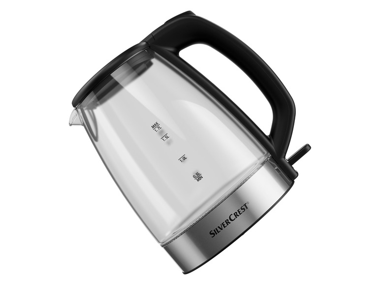 SILVERCREST® KITCHEN TOOLS Glas-Wasserkocher »SWGF 3000 C2«, mit LED-Farbwechsel, 1,7 l Sonderangebot