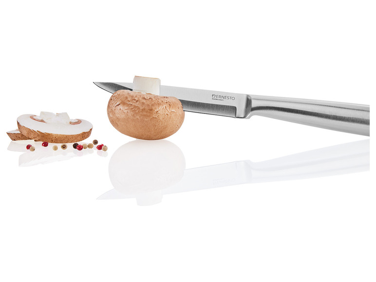 ERNESTO® Messer mit Bambus-Griff, Edelstahl-Griff Online Shopping