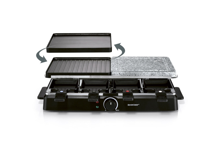 SILVERCREST® KITCHEN TOOLS Raclette-Grill »SRGS 1400 E1«, mit heißem Stein, 1400 W Weihnachtsangebot