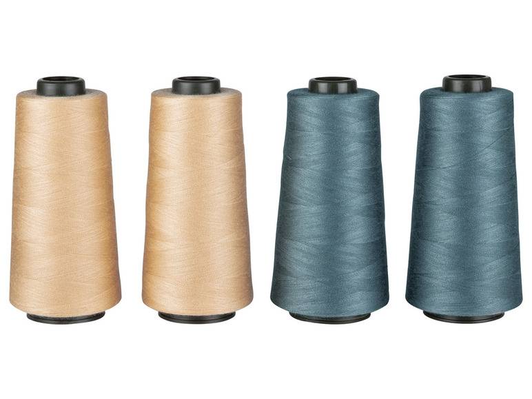 crelando® Overlock Nähgarnspule 2.500m 4er Bestseller