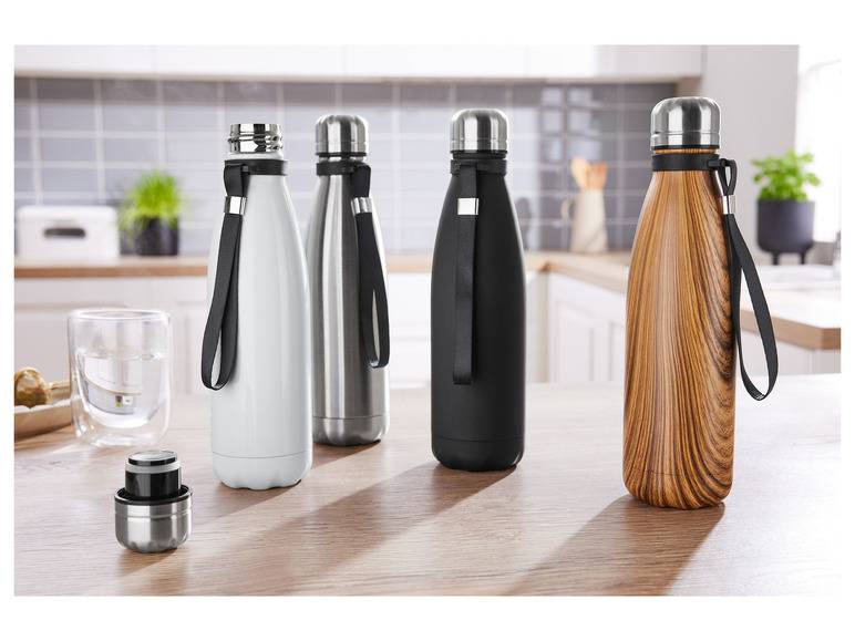 ERNESTO® Isolierflasche, mit Trageschlaufe Begrenzte Freigabe
