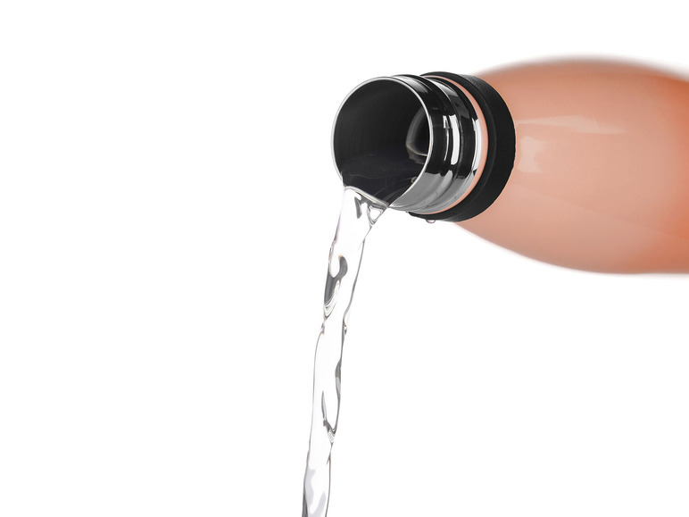 ERNESTO® Edelstahl-Isolierflasche, 0,5 l, mit Schlaufe Nur für heute