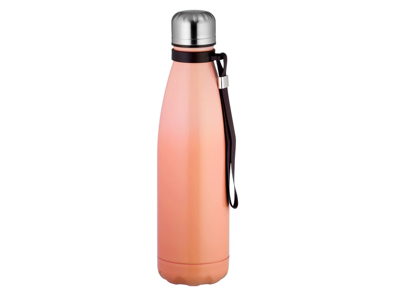 ERNESTO® Edelstahl-Isolierflasche, 0,5 l, mit Schlaufe Nur für heute