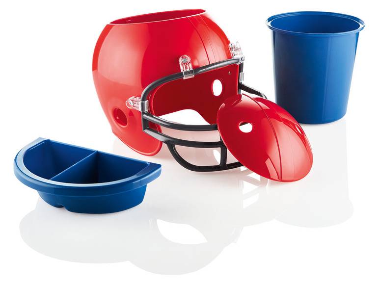 ERNESTO® Snackhelm, Football-Helm-Optik, herausnehmbare Behälter Fabrikladen