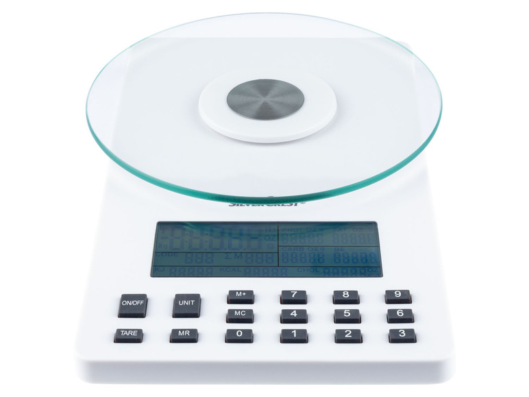 SILVERCREST® KITCHEN TOOLS Nährwert-Analysewaage fit »SNAW 1000 D2«