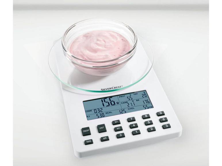 SILVERCREST® KITCHEN TOOLS Nährwert-Analysewaage fit »SNAW 1000 D2« Begrenztes Angebot