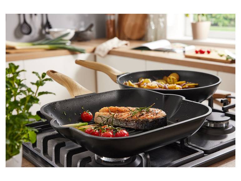 ERNESTO® Aluguss-Grill-/ Bratpfanne, 28 cm Preisnachlass