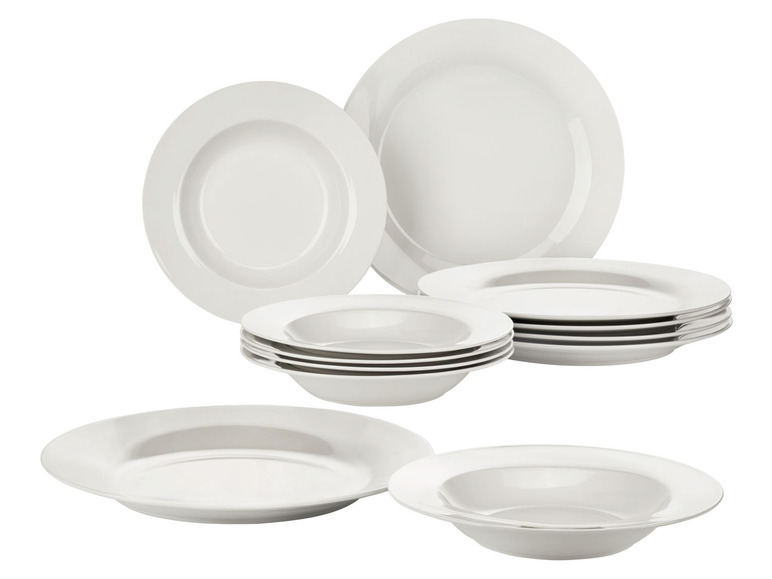 ERNESTO® Geschirr Kombiservice, 62-teilig Black Friday