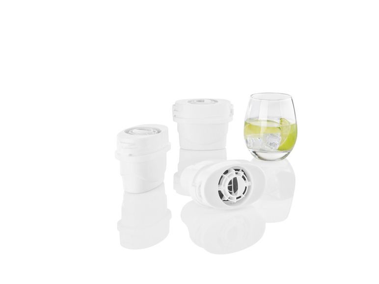 LIVARNO home Wasserfilter-Kartuschen, 3 Stück inkl. Adapter für Brita-Wasserkaraffen Jubiläumsangebot