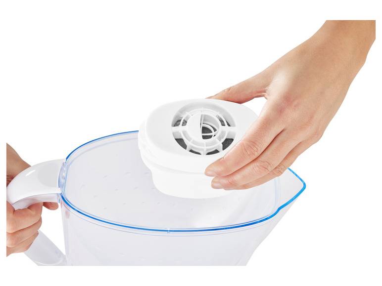 LIVARNO home Wasserfilter-Kartuschen, 3 Stück inkl. Adapter für Brita-Wasserkaraffen Jubiläumsangebot
