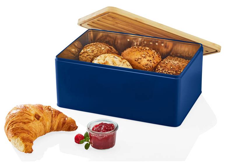 ERNESTO® Brotkasten, mit Bambusdeckel, 2in1 Saisonale Angebote