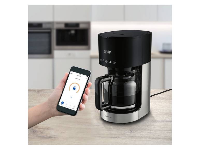 SILVERCREST® KITCHEN TOOLS Kaffeemaschine Smart »SKMS 900 A1«, 900 Watt Kostenlose Rückgabe