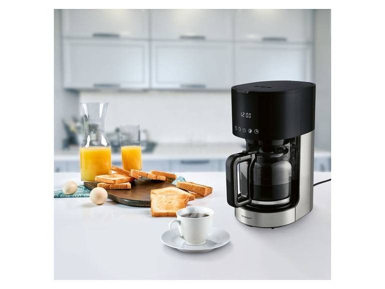 SILVERCREST® KITCHEN TOOLS Kaffeemaschine Smart »SKMS 900 A1«, 900 Watt Kostenlose Rückgabe