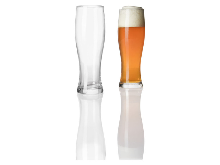 ERNESTO® Biergläsersets, 2 Stück, spülmaschienengeeignet Letzte 2 Tage