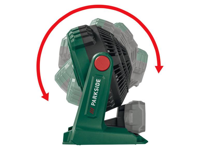 PARKSIDE® 20 V Akku-Ventilator «PVA 20-Li A1», ohne Akku und Ladegerät Nur für heute