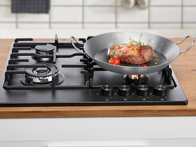 GRILLMEISTER Eisenpfanne, strapazierfähig und langlebig Sonderangebot der Fabrik