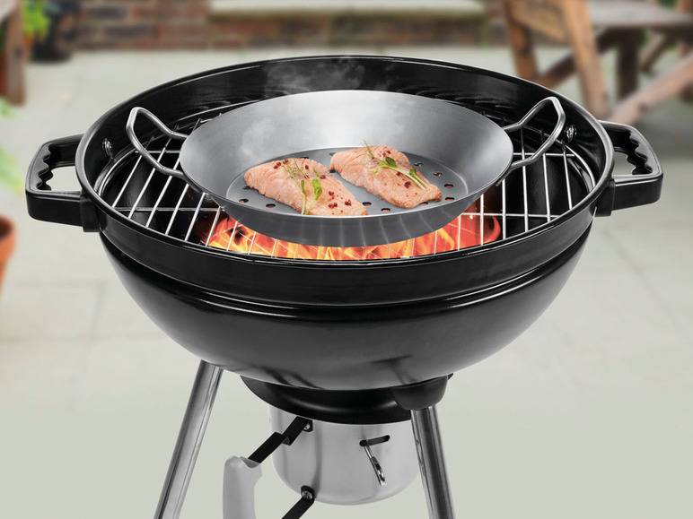 GRILLMEISTER Eisenpfanne, strapazierfähig und langlebig Sonderangebot der Fabrik