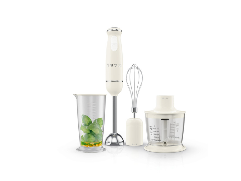 SILVERCREST® KITCHEN TOOLS Stabmixer-Set »Chrom Retro 1973«, 3-in-1, 600 W Vierteljährliche Förderung