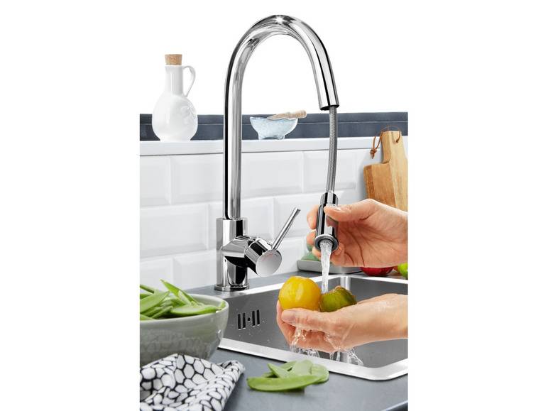 LIVARNO home Design Küchenarmatur, mit Brauseschlauch Bis zu 55% Rabatt